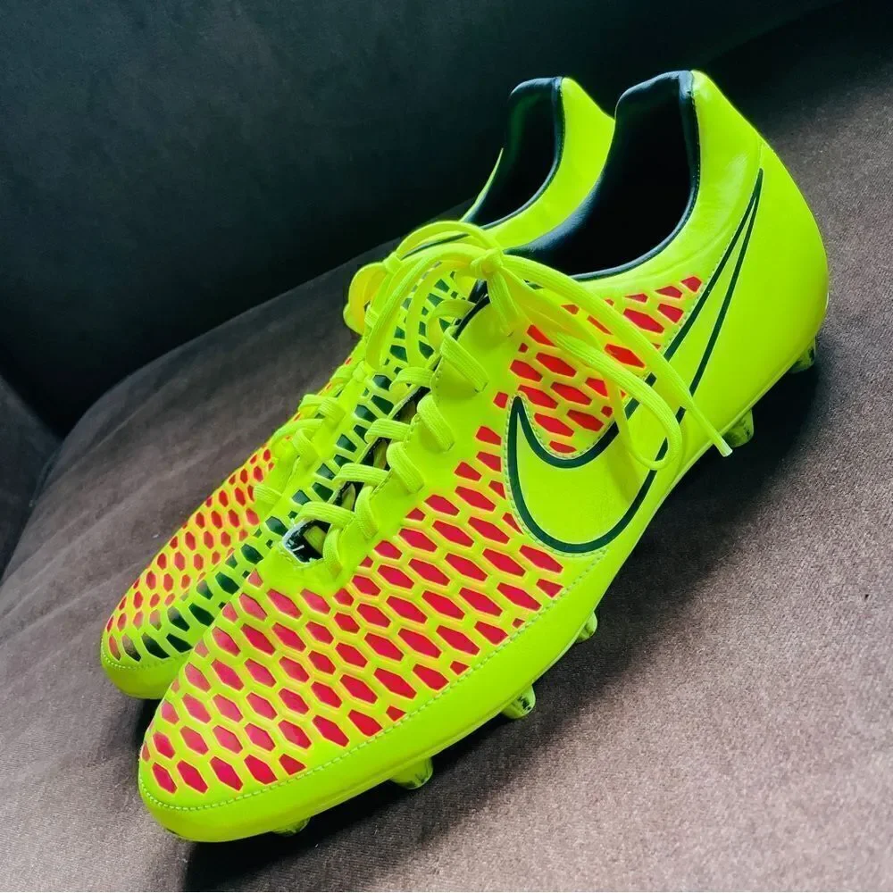 NIKE MAGISTA ONDA HG-E SOCCER BOOTS CLEATS 651540-770 2014 US 12 sample promo